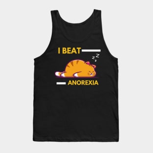 I Beat Anorexia Tank Top